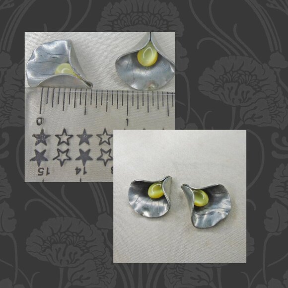 Vintage Earrings Components Pieces 20s & 30s - Picture 5 of 14